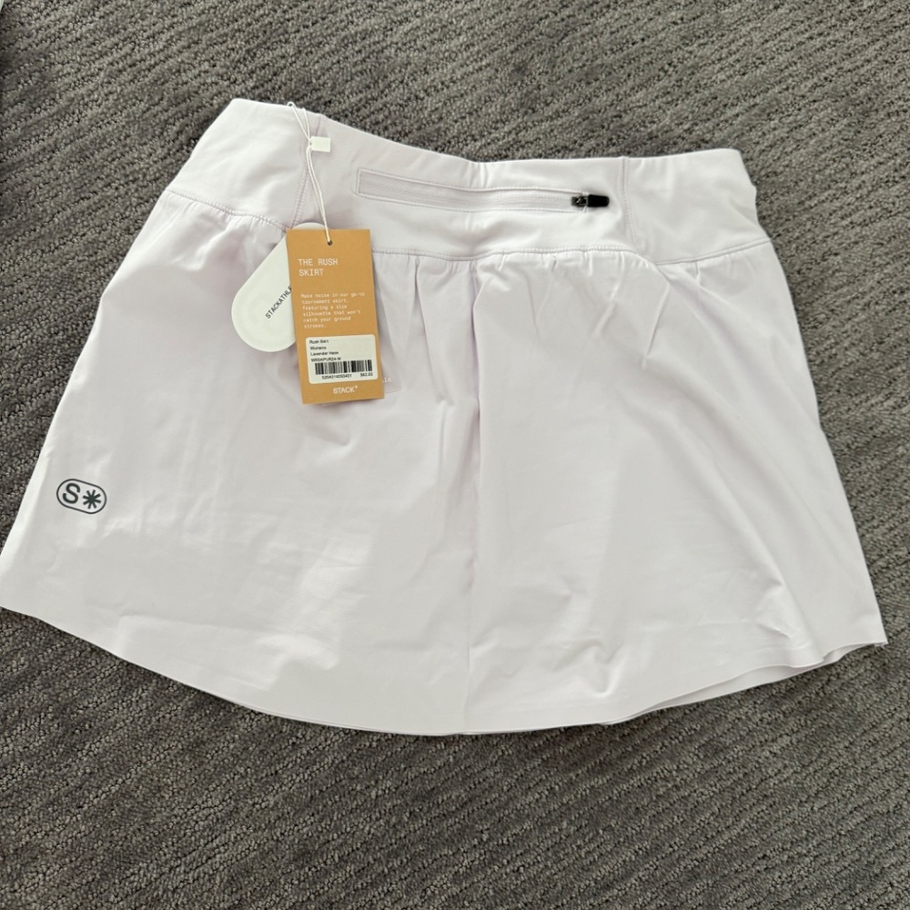 2 skirts - white and lavender - Picture 2 of 4